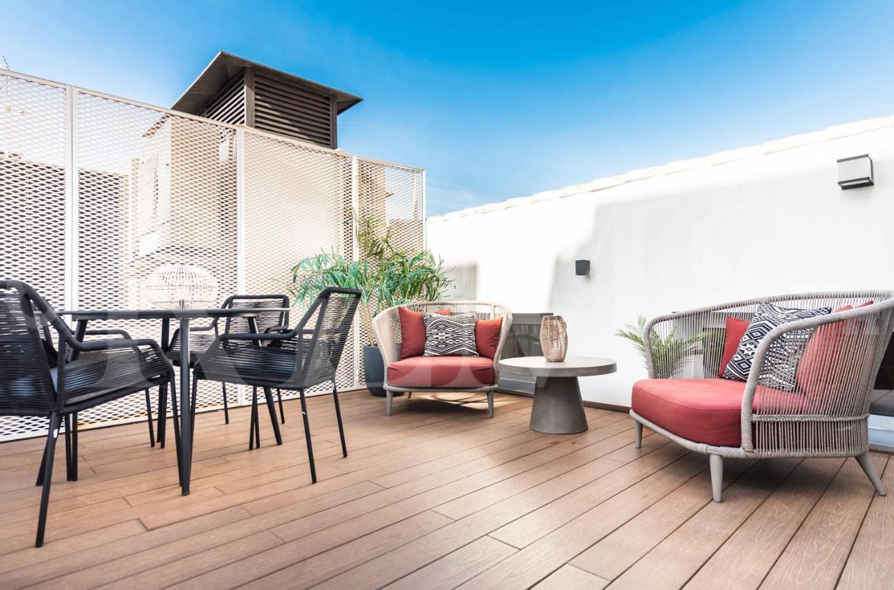 Penthouse Suite With Rooftop In The Heart Of Malaga By Rems Extérieur photo
